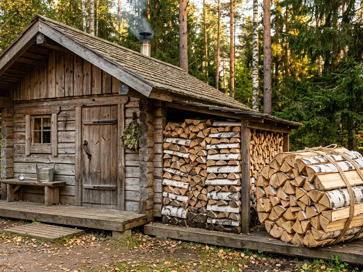 Дровник под ключ — Серебрянные Пруды